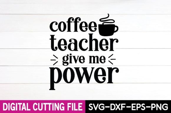 A Coffee Teacher Design for Embroidered Projects
