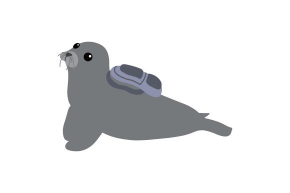 A Designer's Review of the Cute Seal with Backpack Embroidery File