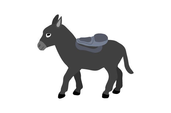 A Friendly Donkey Design for Crafters & Entrepreneurs