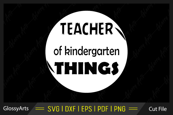 A Practical Look at the Teacher of Kindergarten Things Embroidery Design