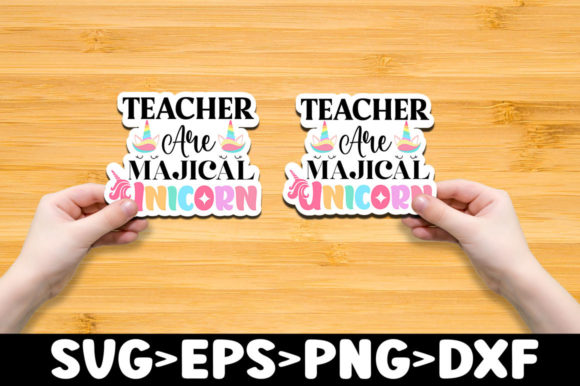 A Professional Designer's Look at the 'Teacher Are Magical Unicorn' SVG