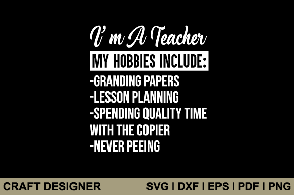 A Teacher Embroidery Design For Gifts And Apparel