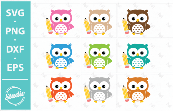 An Owl Design That Works for School & Everyday Projects