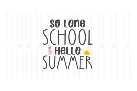 So Long School Hello Summer: An Embroidery Designer's Review