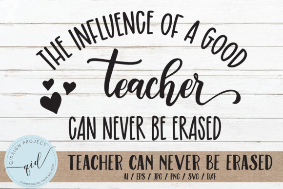 Teacher Can Never Be Erased: A Heartfelt Design